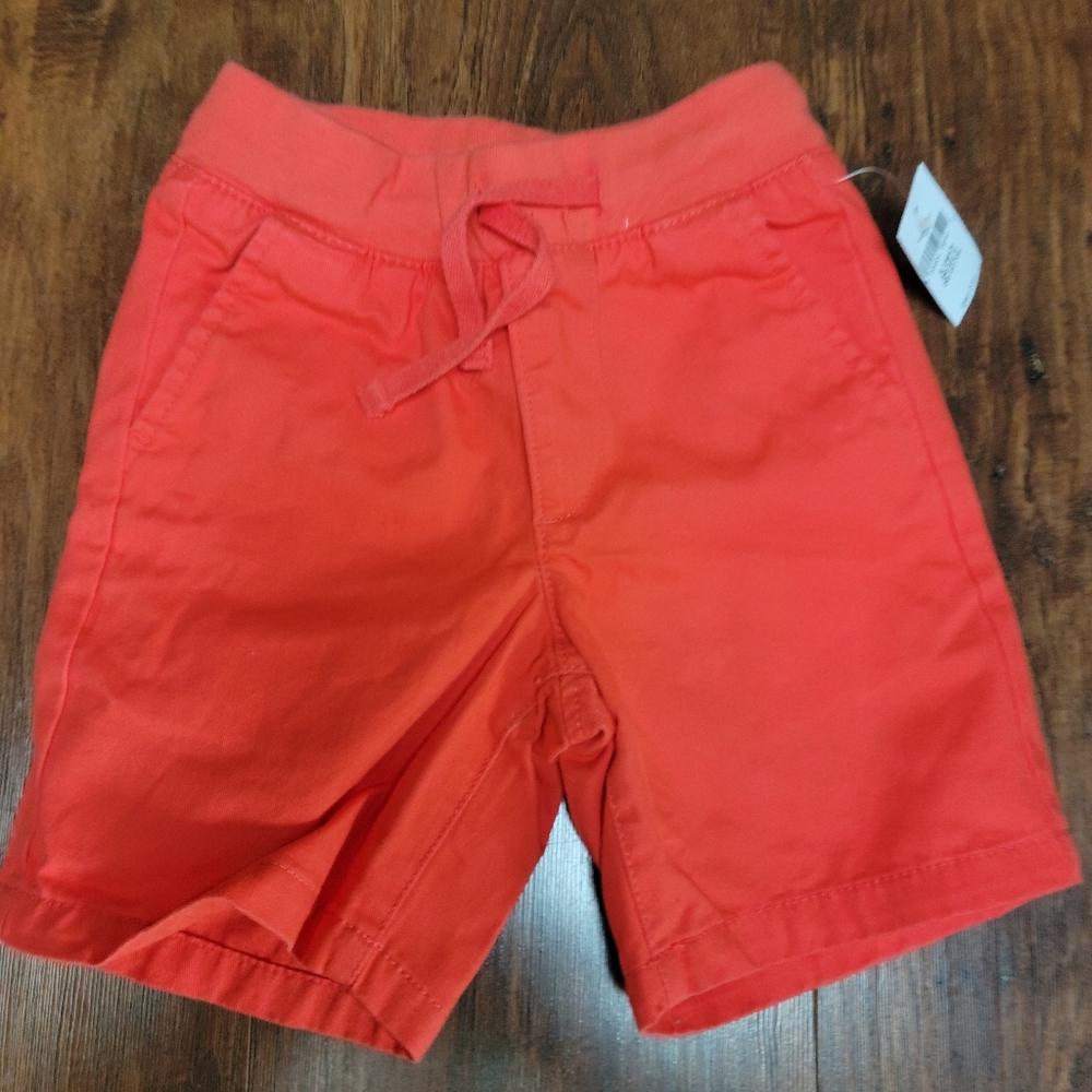 NWT Boys GAP 4t, shorts. Reddish/orange